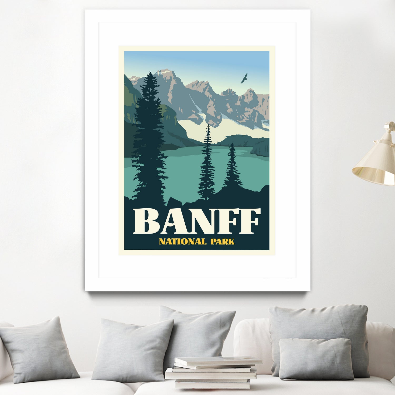 Banff National Park by Retrodome on GIANT ART