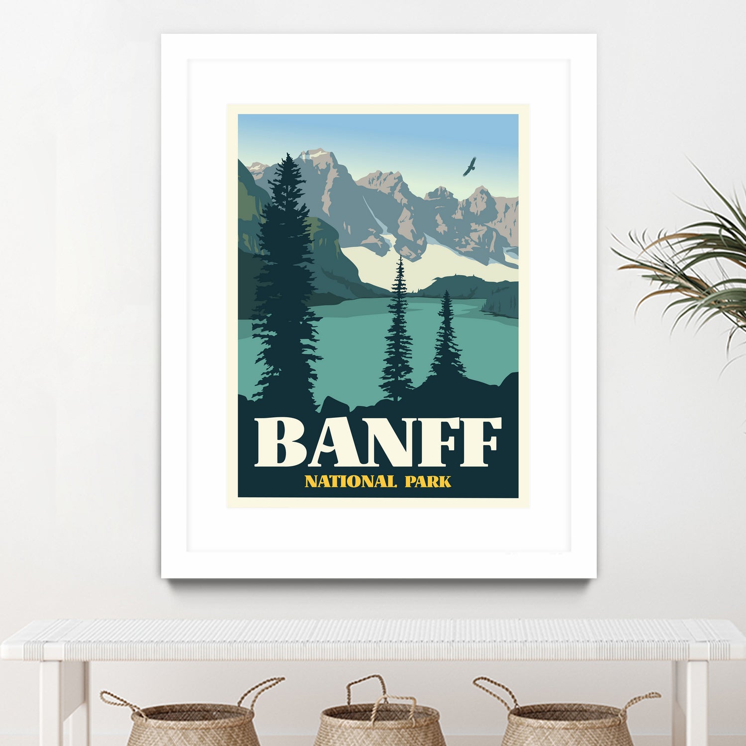 Banff National Park by Retrodome on GIANT ART