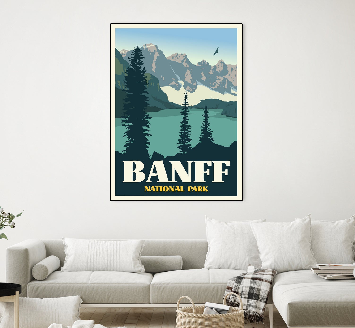 Banff National Park by Retrodome on GIANT ART