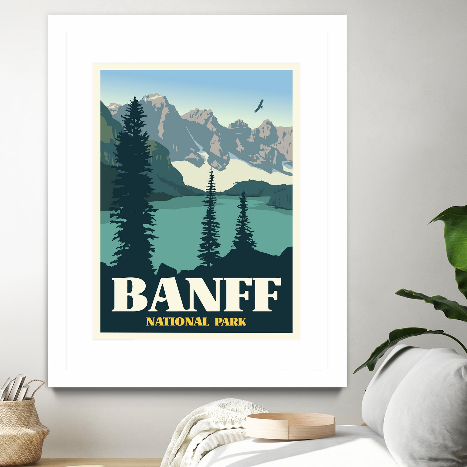 Banff National Park by Retrodome on GIANT ART