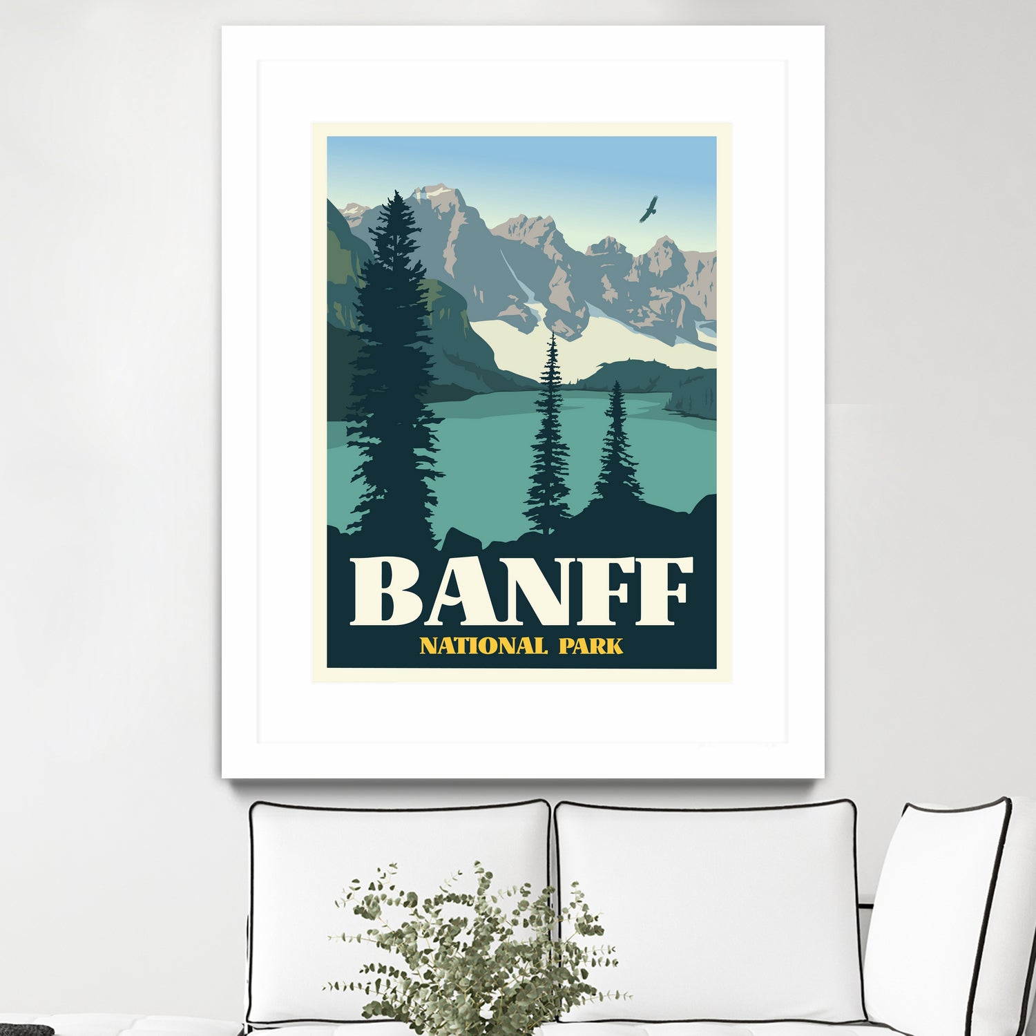 Banff National Park by Retrodome on GIANT ART