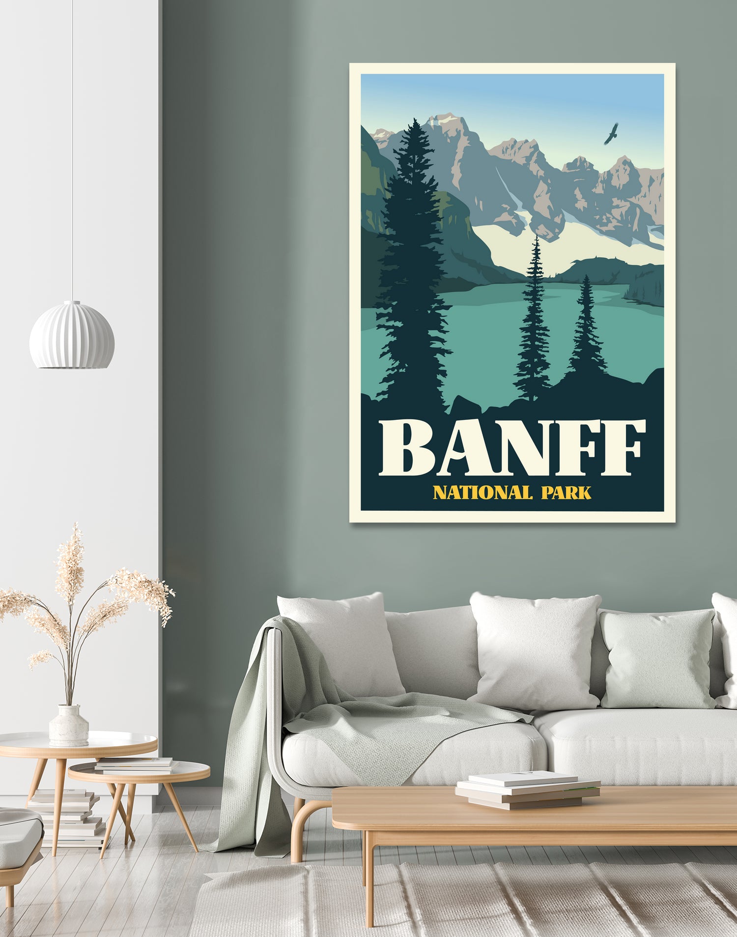 Banff National Park by Retrodome on GIANT ART