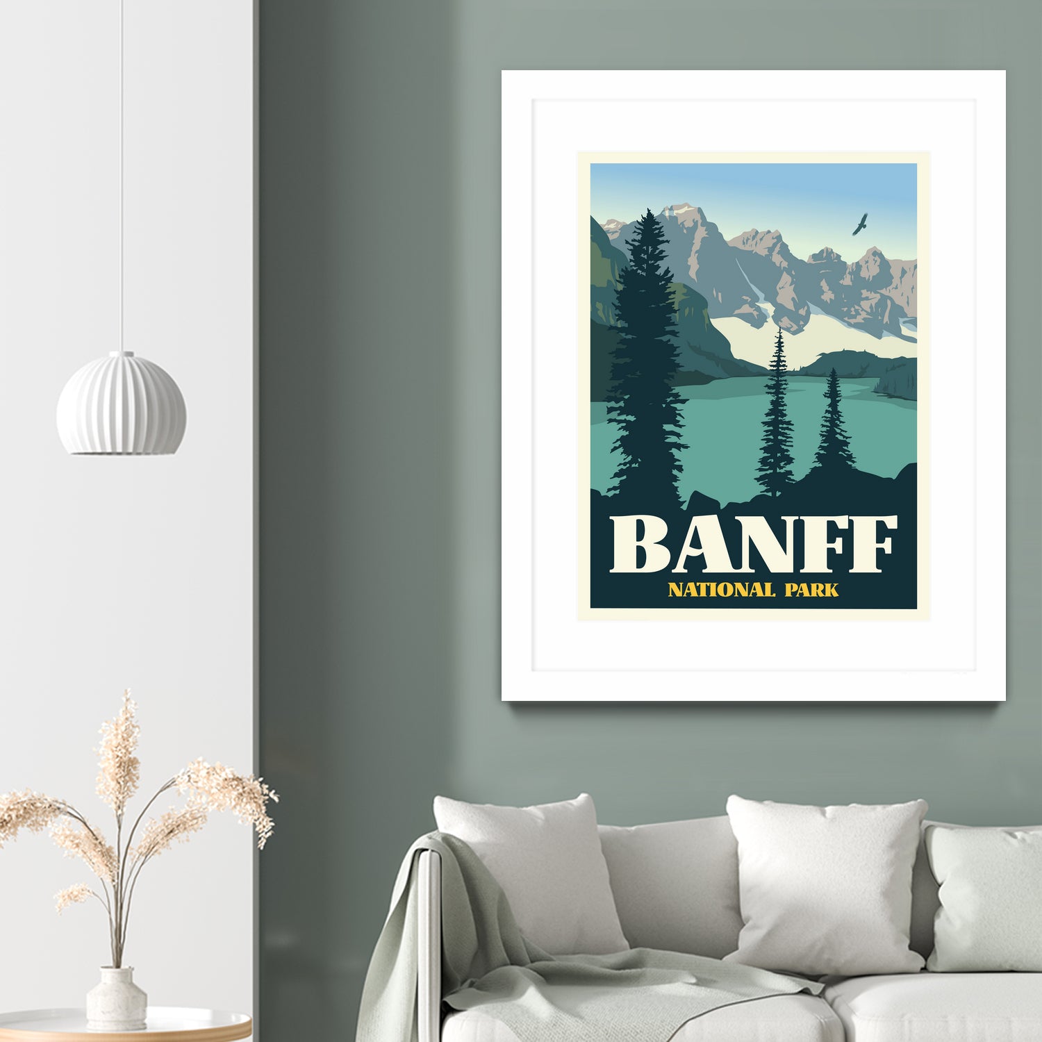 Banff National Park by Retrodome on GIANT ART