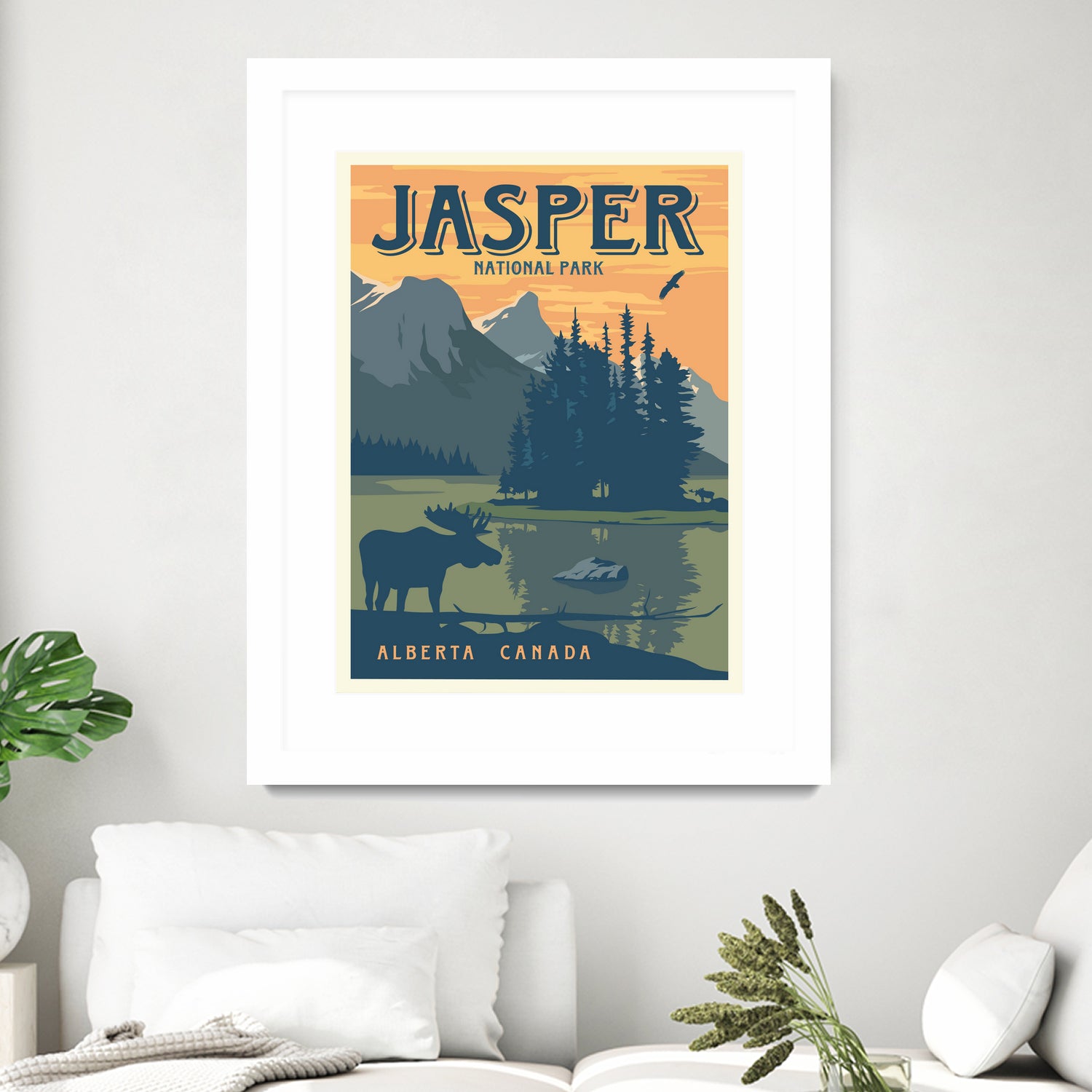 Jasper National Park by Retrodome on GIANT ART