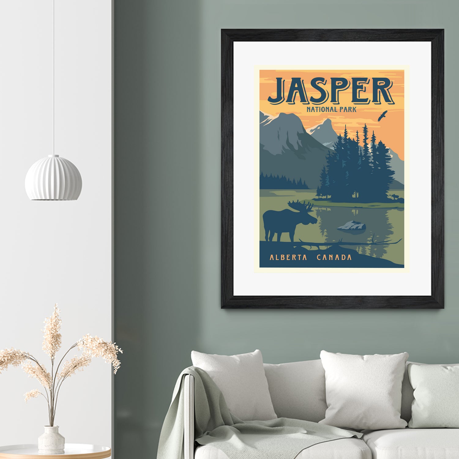Jasper National Park by Retrodome on GIANT ART