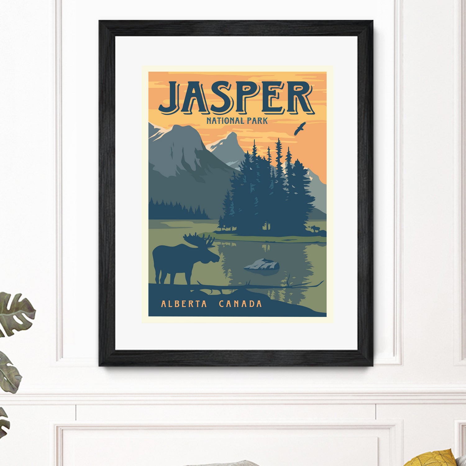 Jasper National Park by Retrodome on GIANT ART