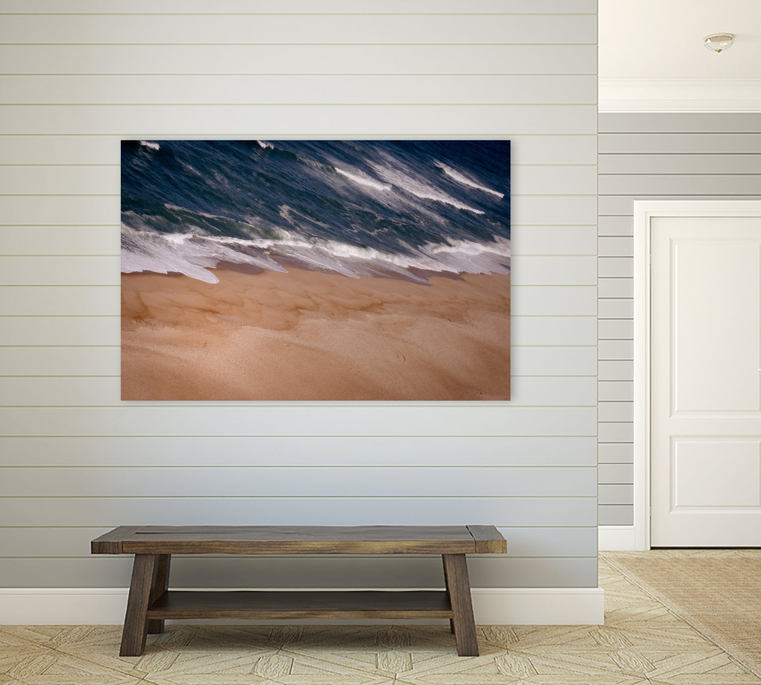 Take Me by Vito Muolo on GIANT ART - blue landscape sand