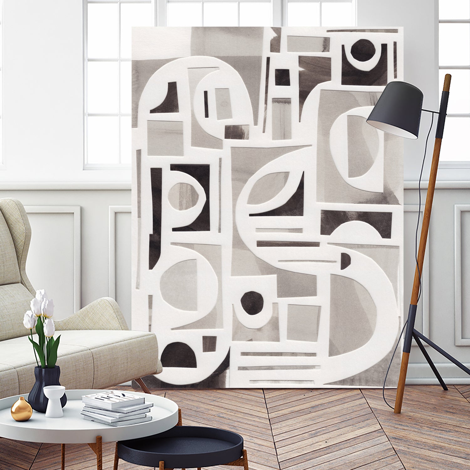 Monochrome Collage by Alisa Galitsyna on GIANT ART - abstract paper