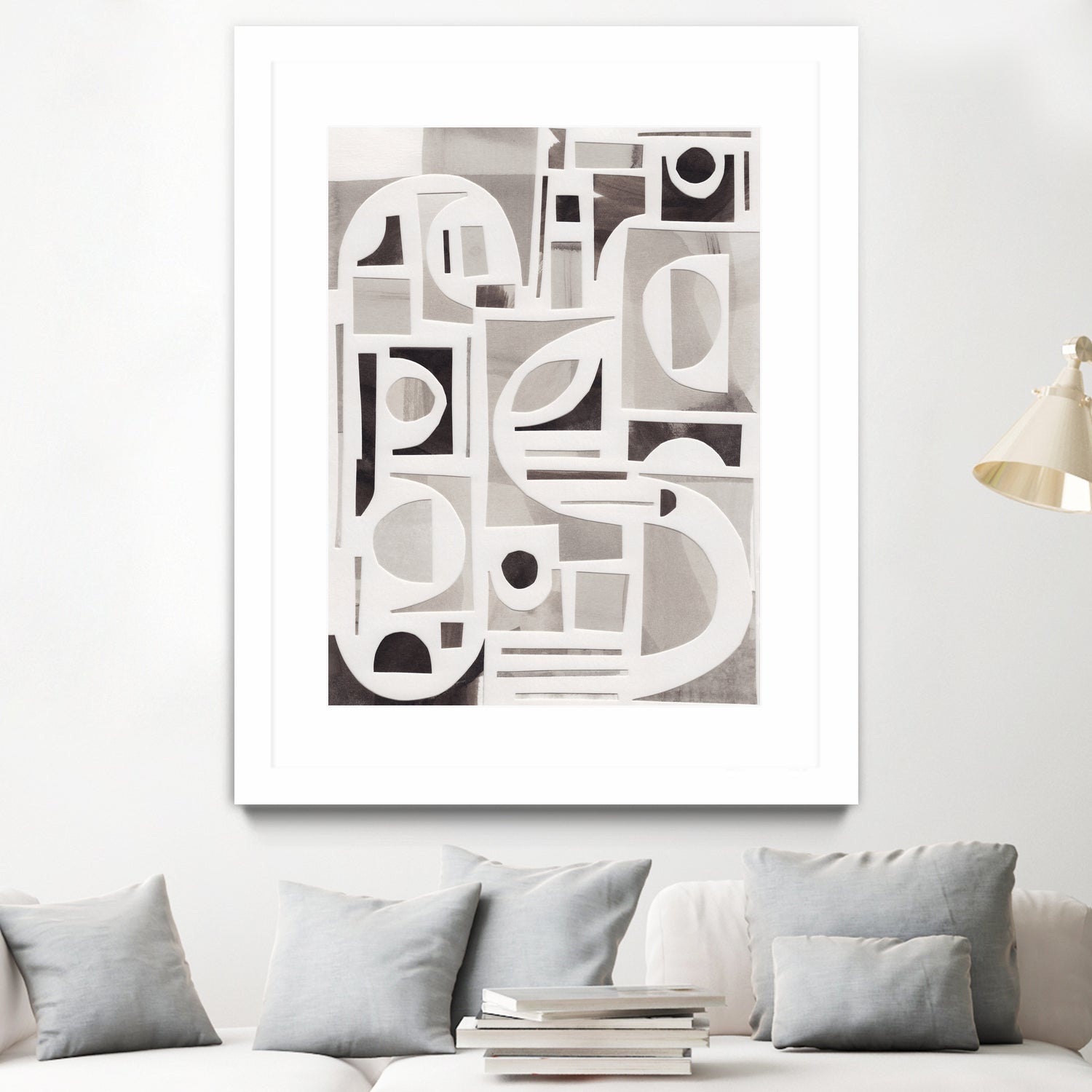 Monochrome Collage by Alisa Galitsyna on GIANT ART - abstract paper