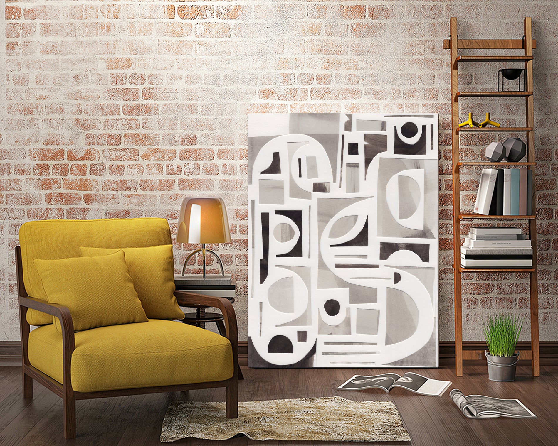 Monochrome Collage by Alisa Galitsyna on GIANT ART - abstract paper