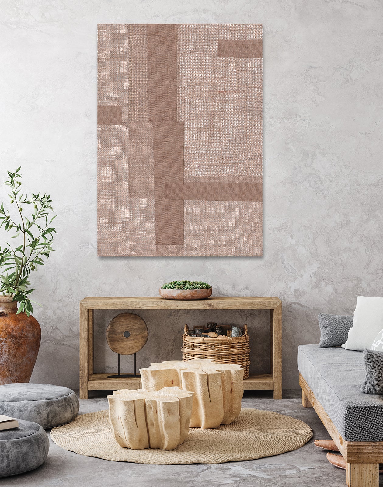 Fabric Pattern Collage No.5 by THE on GIANT ART - illustration fabric