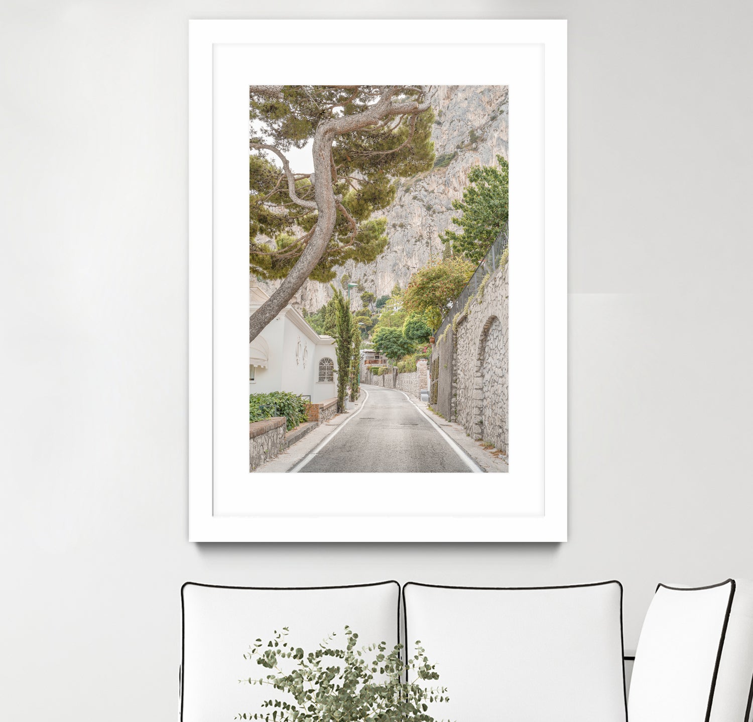 Streets of Capri by Henrike Schenk on GIANT ART - landscape capri
