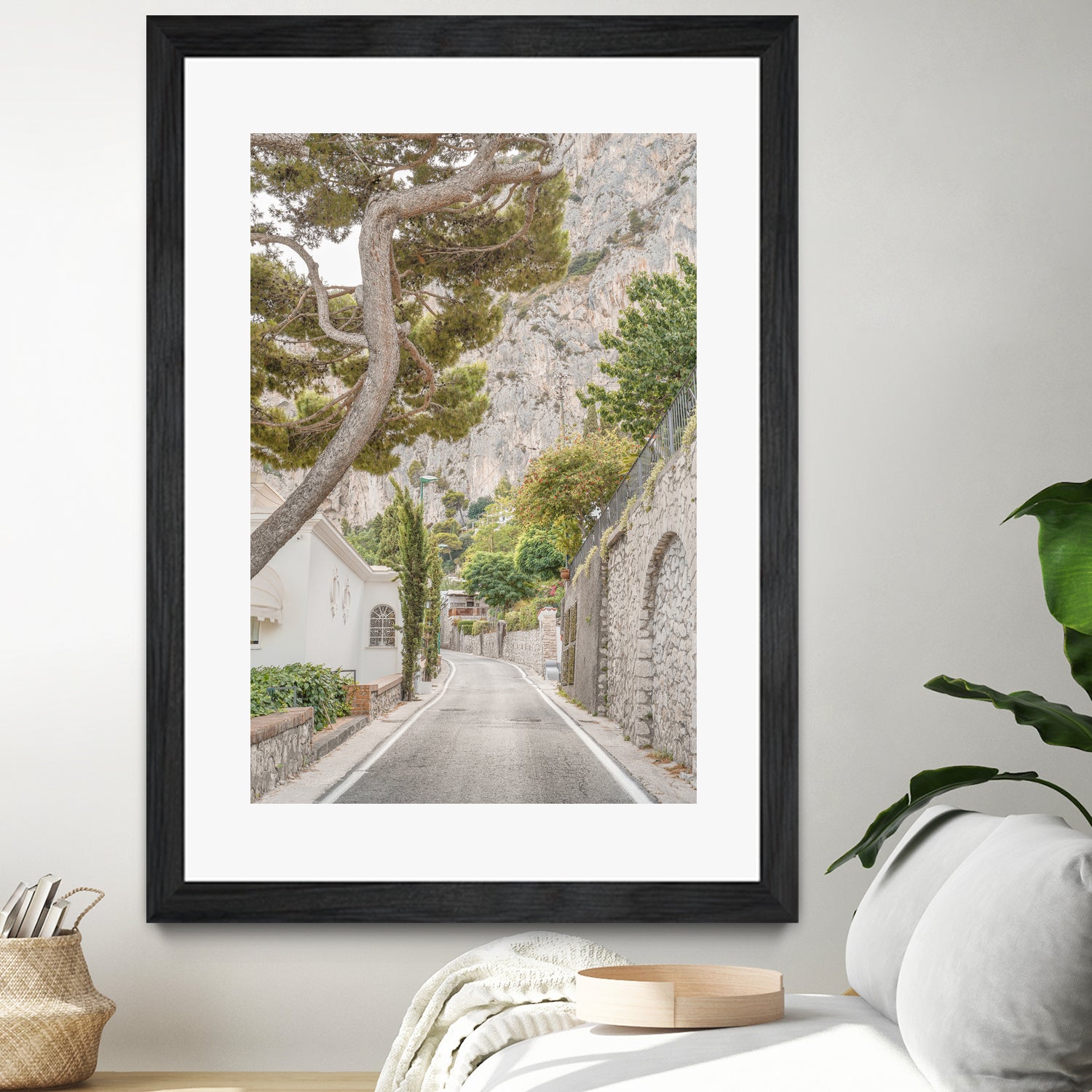 Streets of Capri by Henrike Schenk on GIANT ART - landscape capri