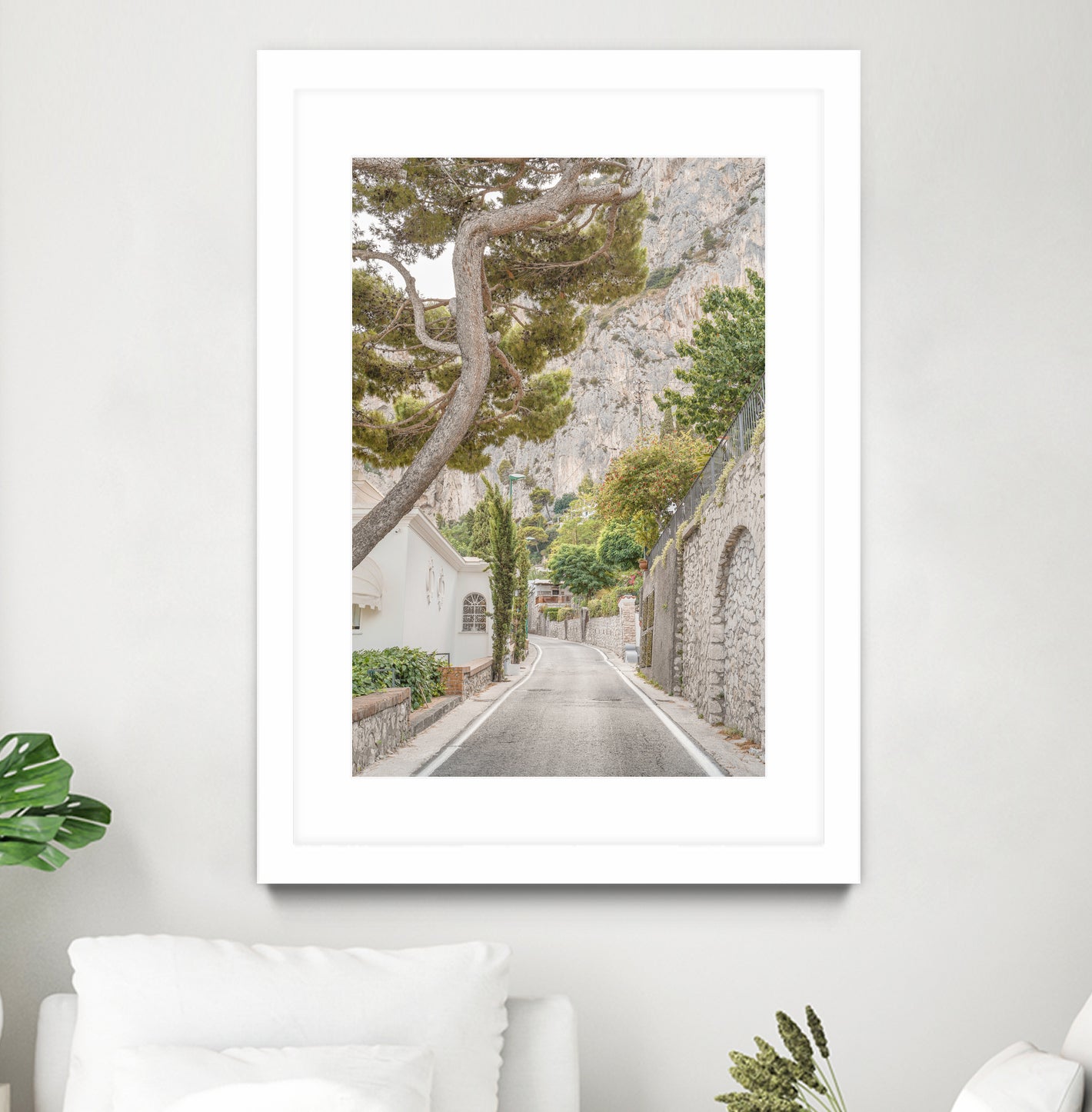 Streets of Capri by Henrike Schenk on GIANT ART - landscape capri
