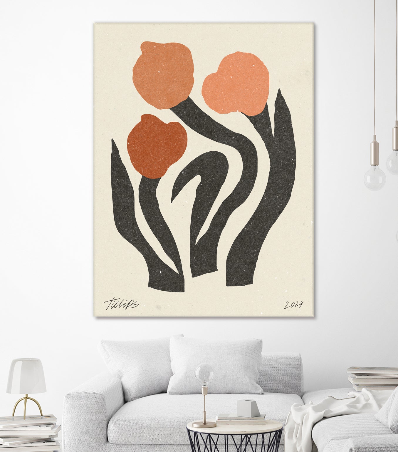 Modern Flower 02 by NKTN on GIANT ART - nktn flowers and plants nktn