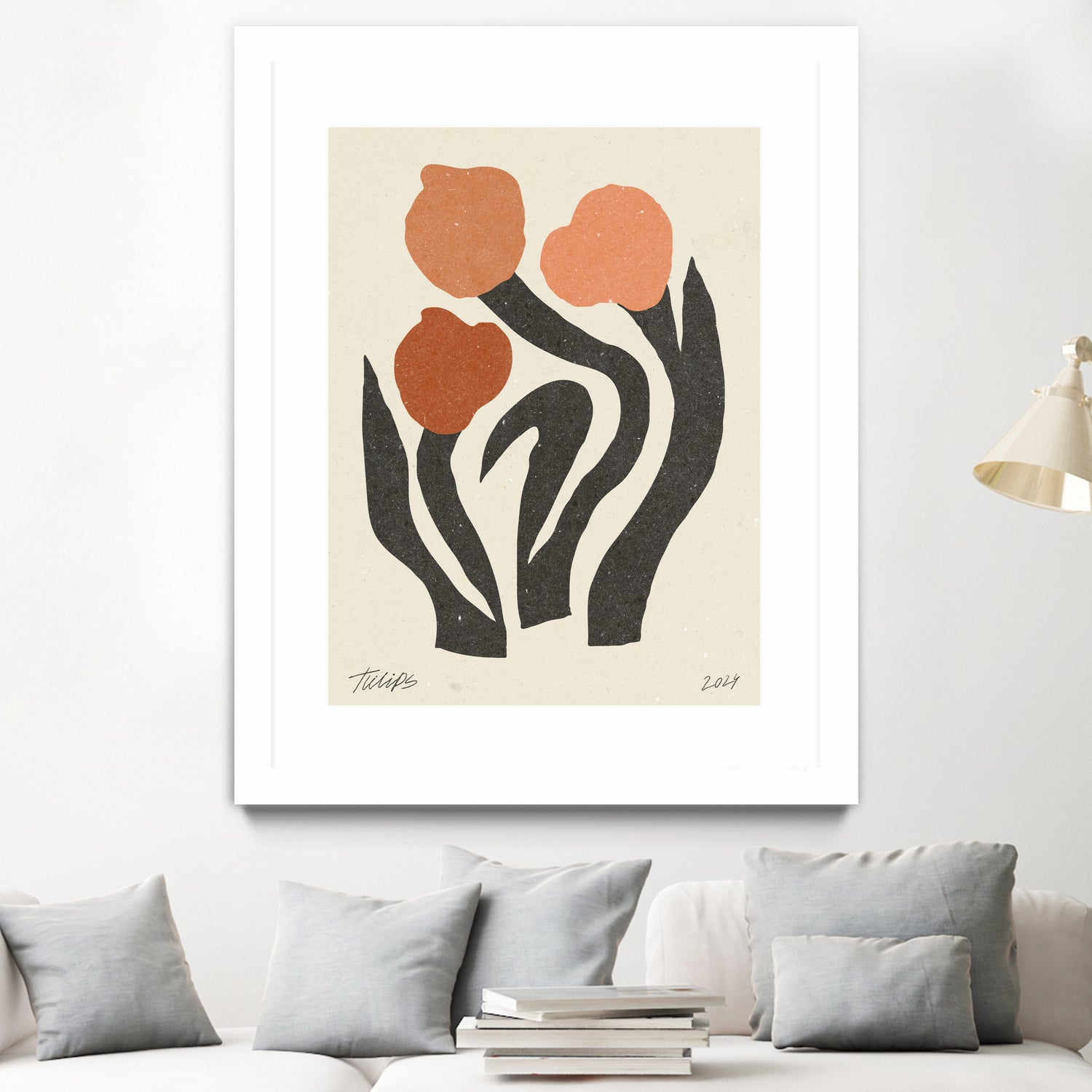 Modern Flower 02 by NKTN on GIANT ART - nktn flowers and plants nktn