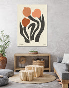 Modern Flower 02 by NKTN on GIANT ART - nktn flowers and plants nktn