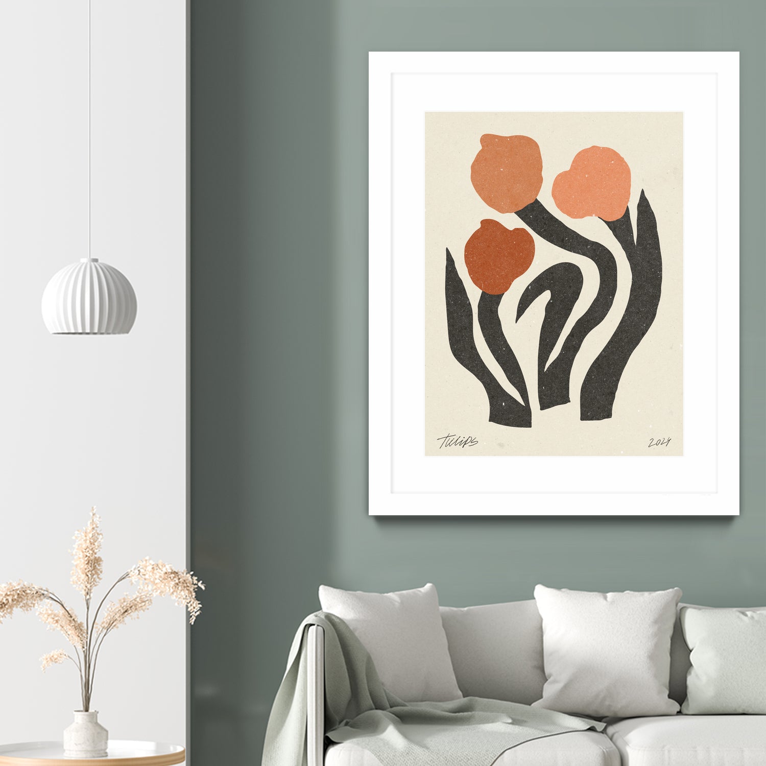 Modern Flower 02 by NKTN on GIANT ART - nktn flowers and plants nktn