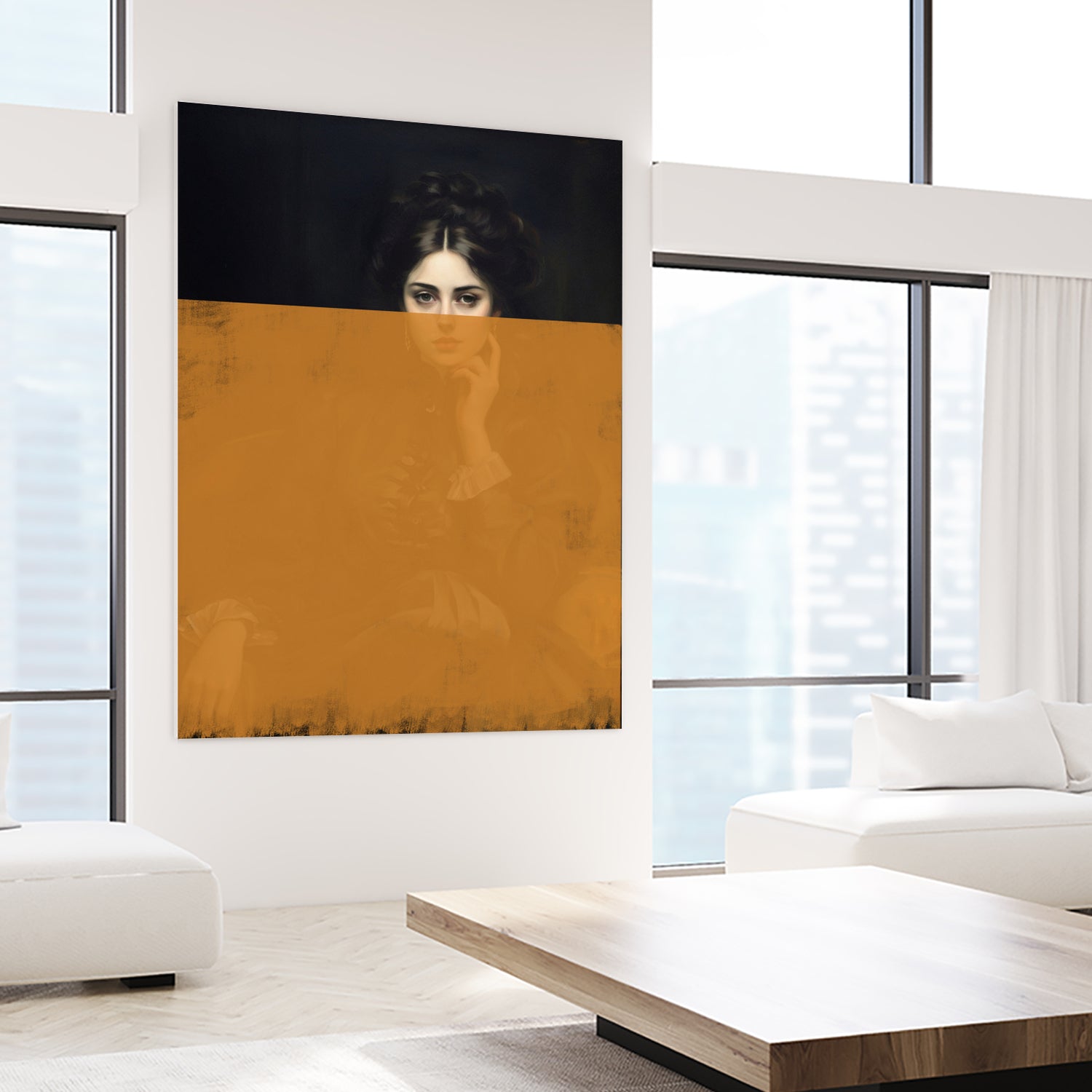 Altered Portrait of Woman by The Art Concept on GIANT ART - 5906 illustration