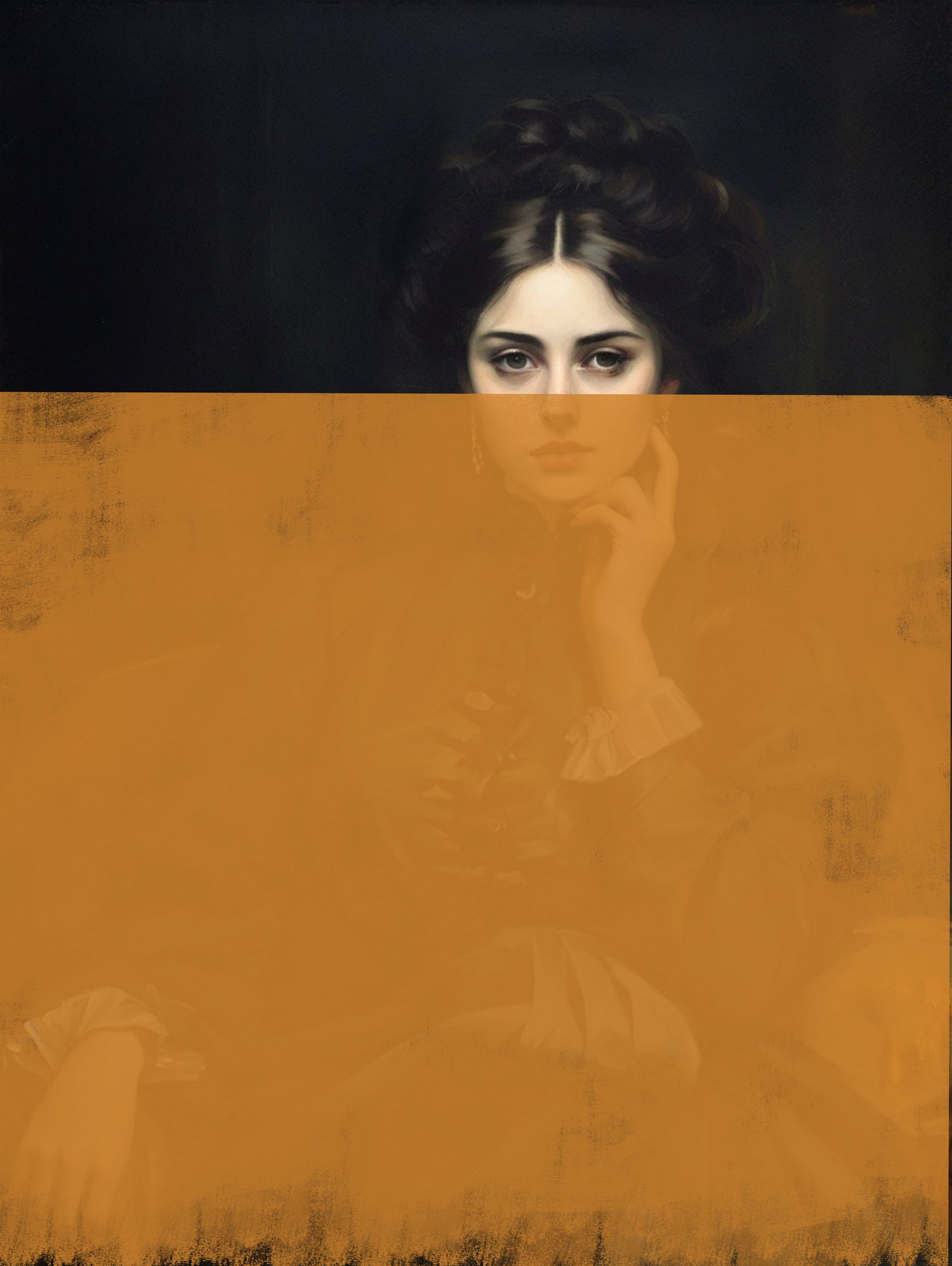 Altered Portrait of Woman by The Art Concept on GIANT ART - 5906 illustration