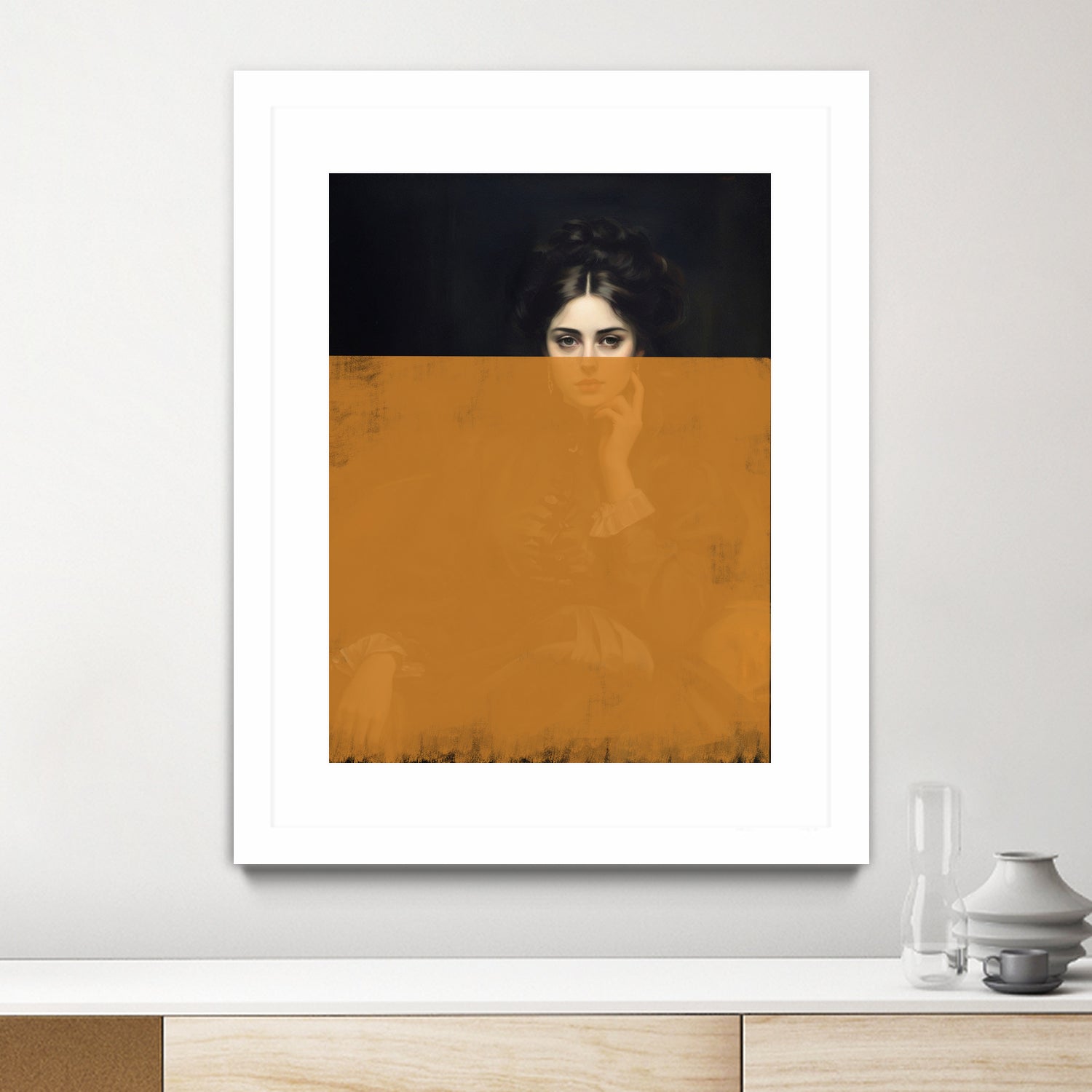 Altered Portrait of Woman by The Art Concept on GIANT ART - 5906 illustration