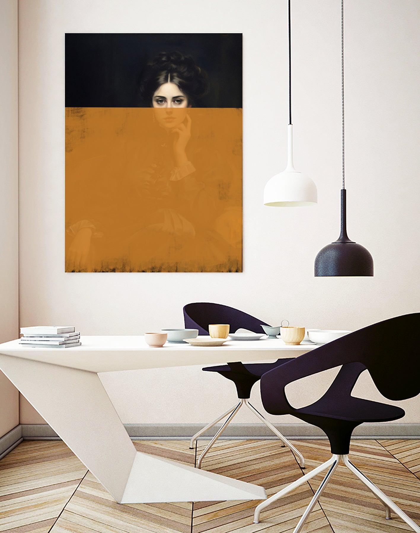 Altered Portrait of Woman by The Art Concept on GIANT ART - 5906 illustration