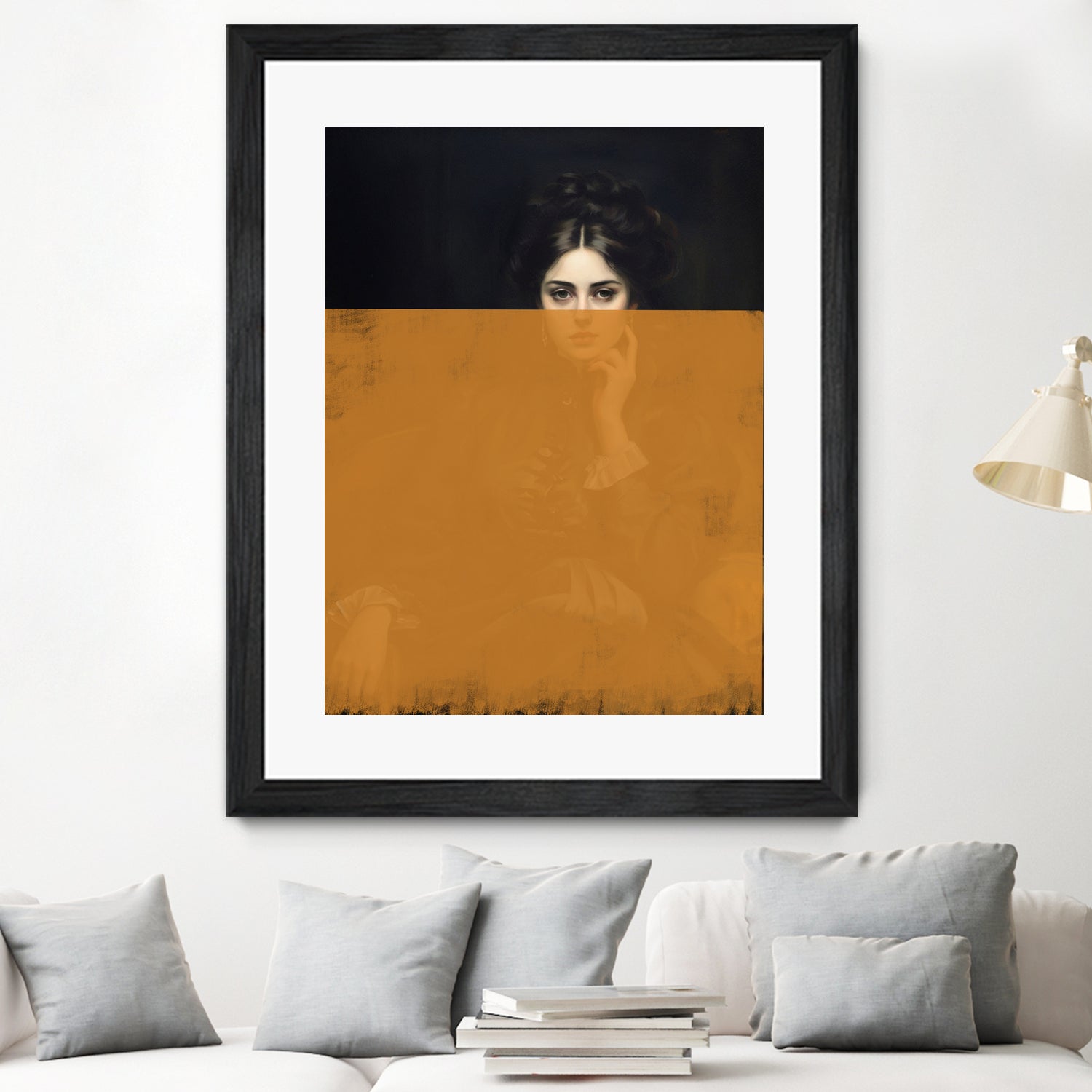 Altered Portrait of Woman by The Art Concept on GIANT ART - 5906 illustration