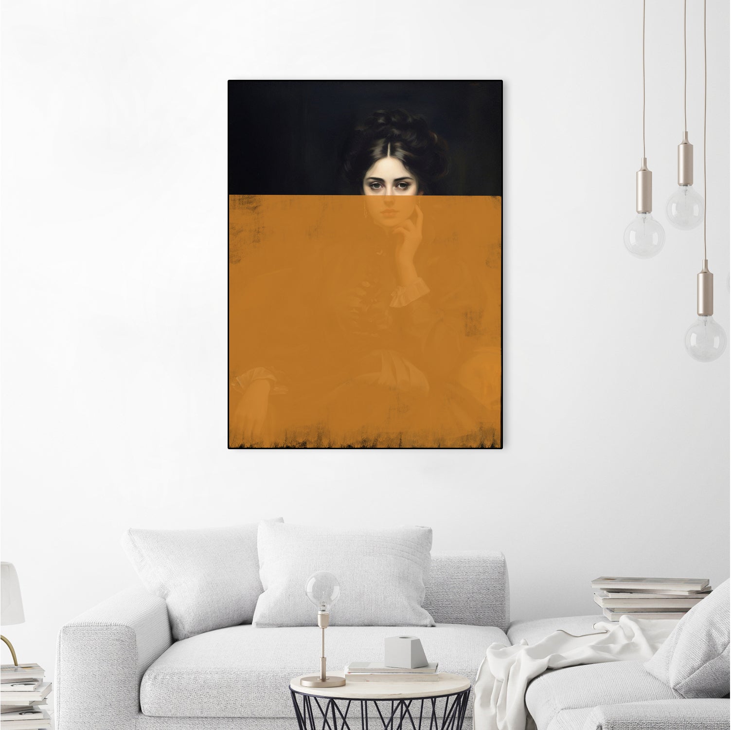 Altered Portrait of Woman by The Art Concept on GIANT ART - 5906 illustration