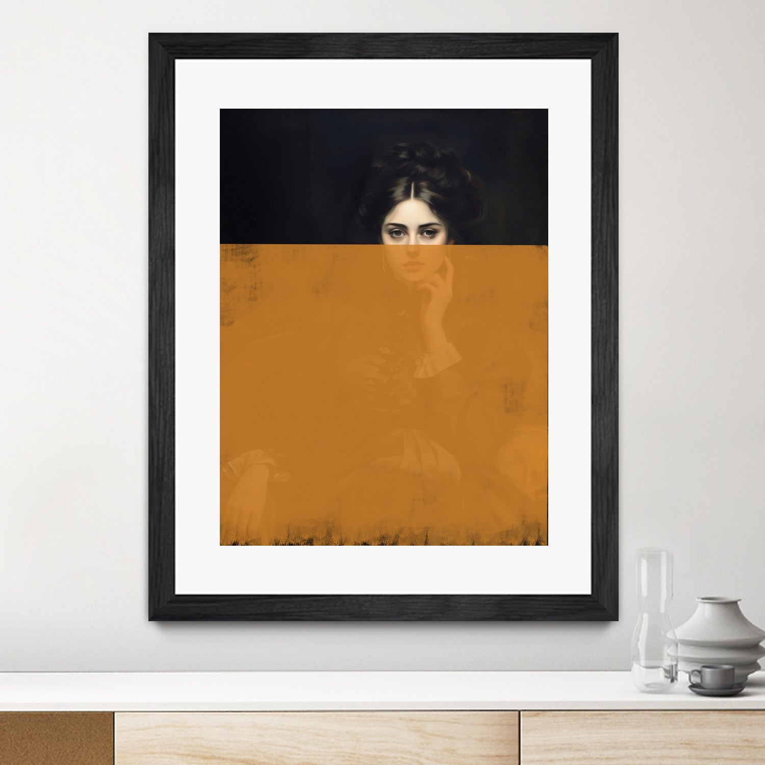 Altered Portrait of Woman by The Art Concept on GIANT ART - 5906 illustration