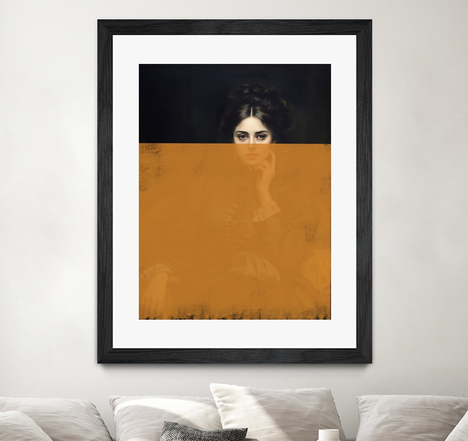 Altered Portrait of Woman by The Art Concept on GIANT ART - 5906 illustration