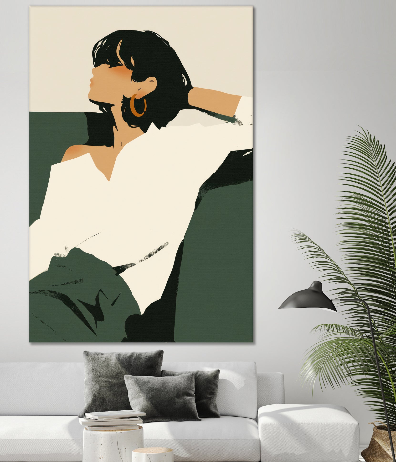 Relaxing woman by Treechild on GIANT ART -