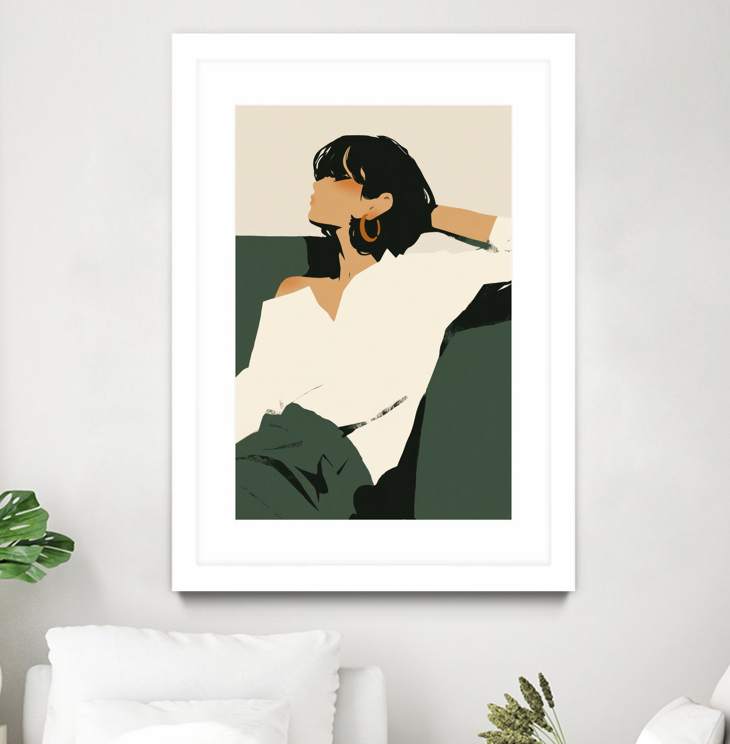 Relaxing woman by Treechild on GIANT ART -
