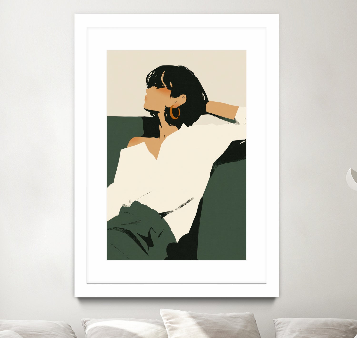 Relaxing woman by Treechild on GIANT ART -