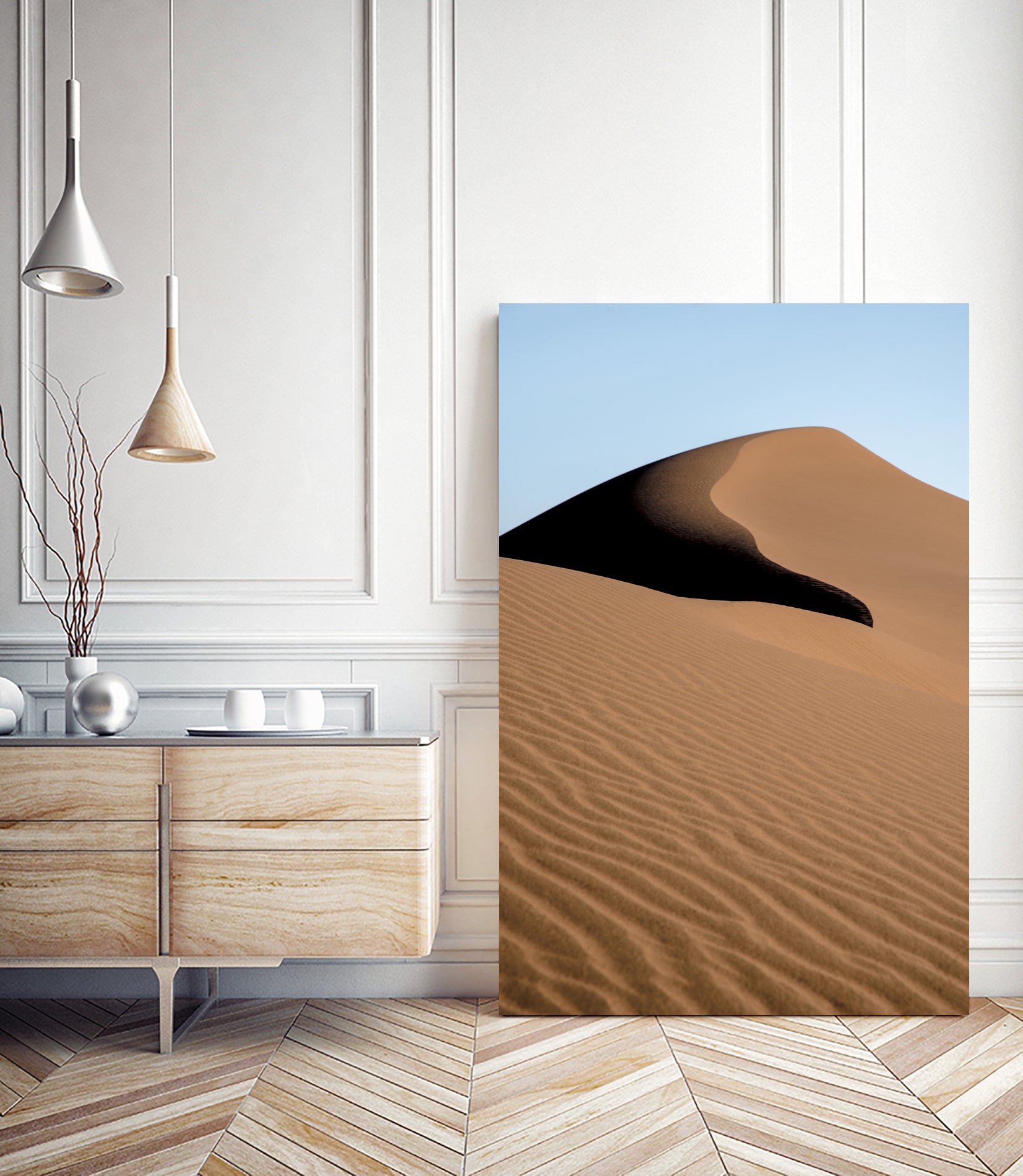 Sand dune In the desert by Photolovers on GIANT ART - photography desert