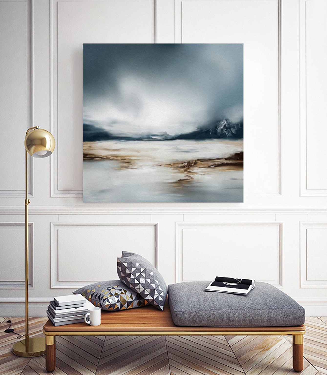 Atelier Bleu by Gabriella Roberg on GIANT ART - landscape landscape