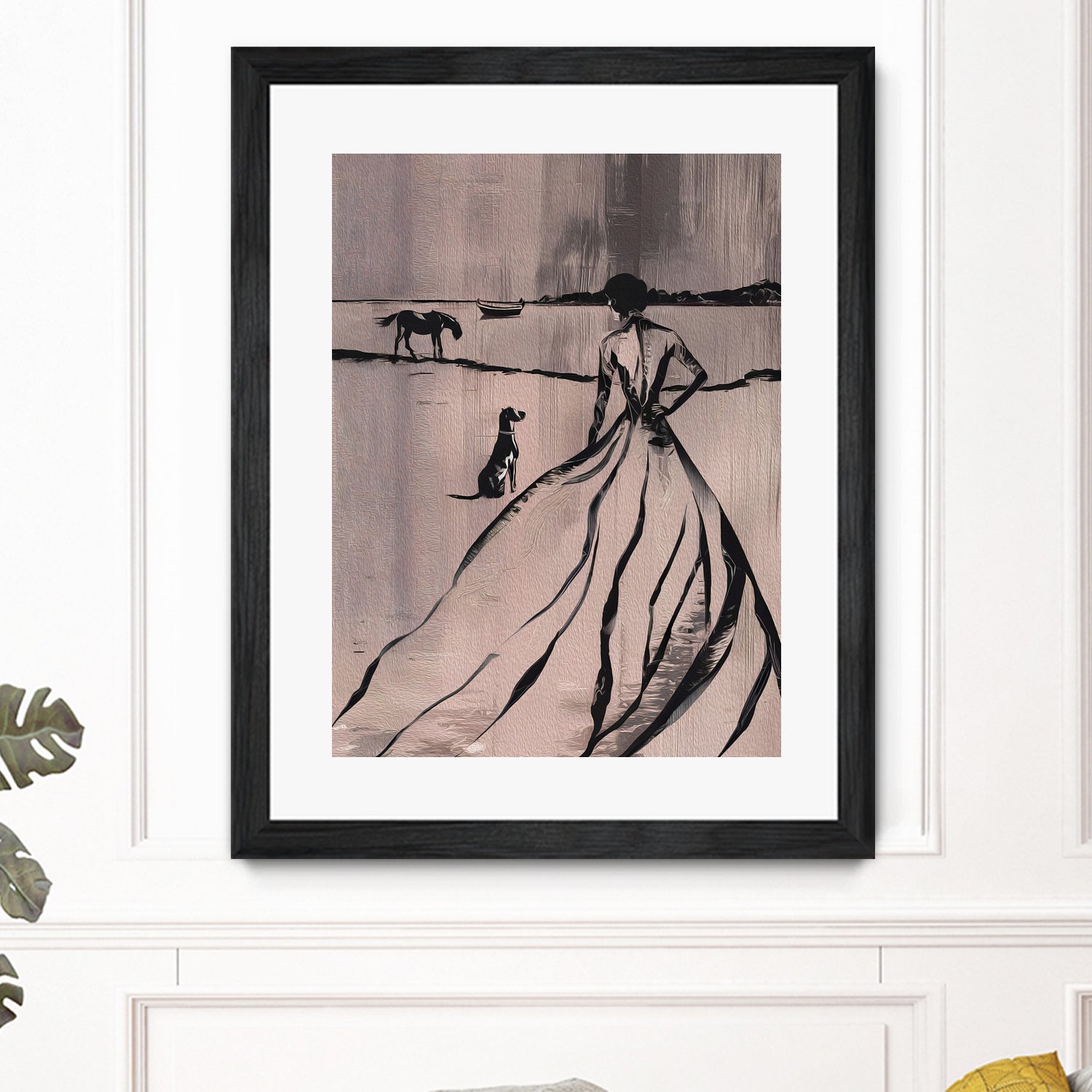 Woman By the Lake by Andreas Magnusson on GIANT ART - paintings drawing