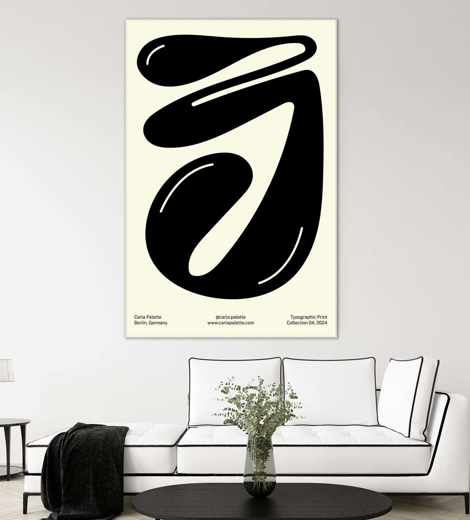 Picturfy 06 by Carla Palette on GIANT ART - abstract typographic print