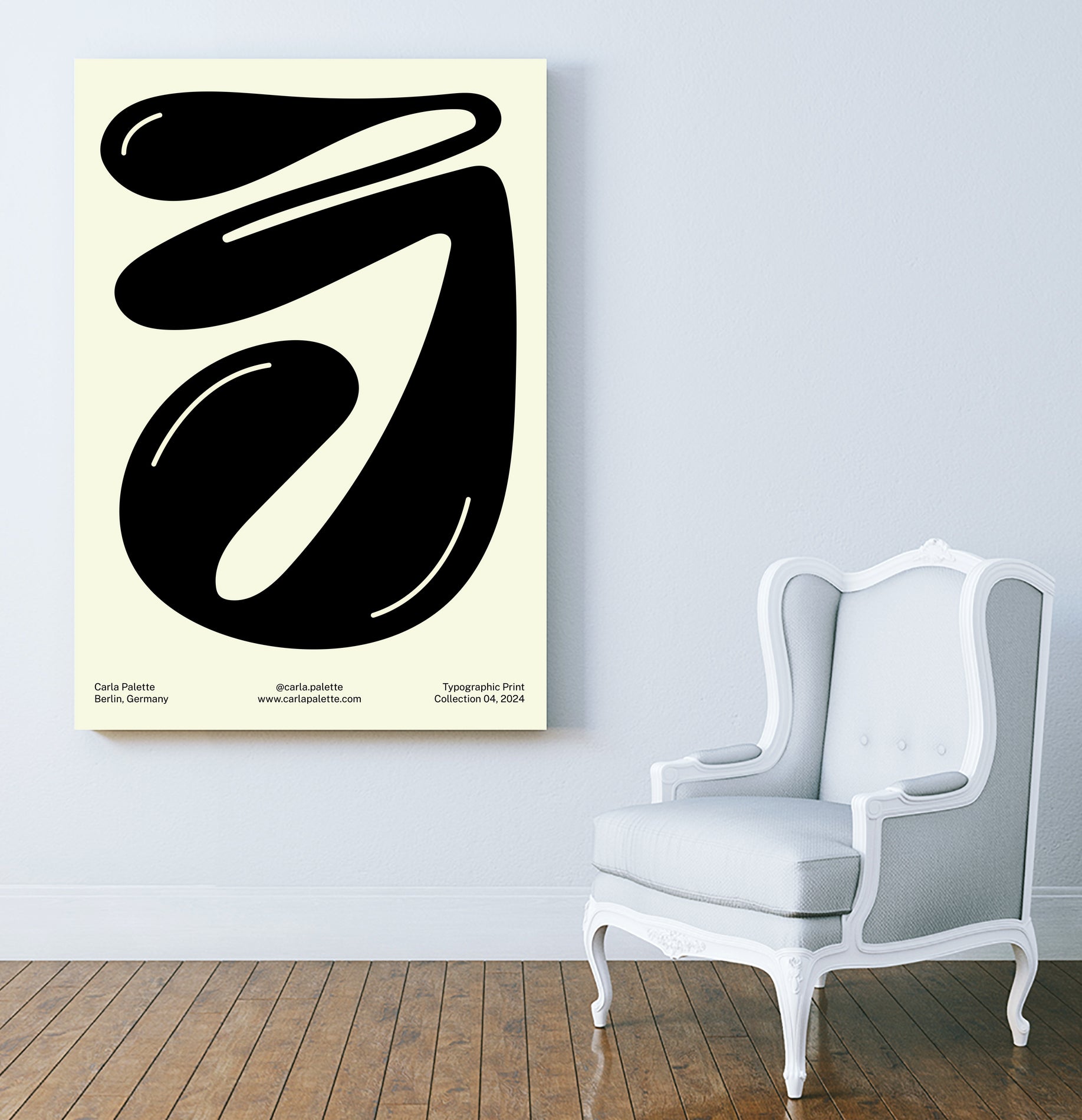 Picturfy 06 by Carla Palette on GIANT ART - abstract typographic print