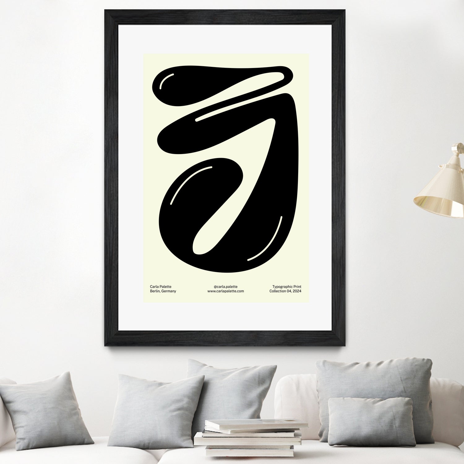 Picturfy 06 by Carla Palette on GIANT ART - abstract typographic print