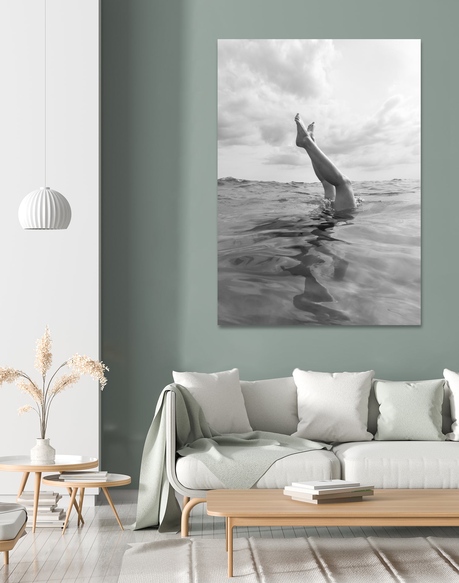 Ocean Dive by Bethany Young on GIANT ART - landscape sky