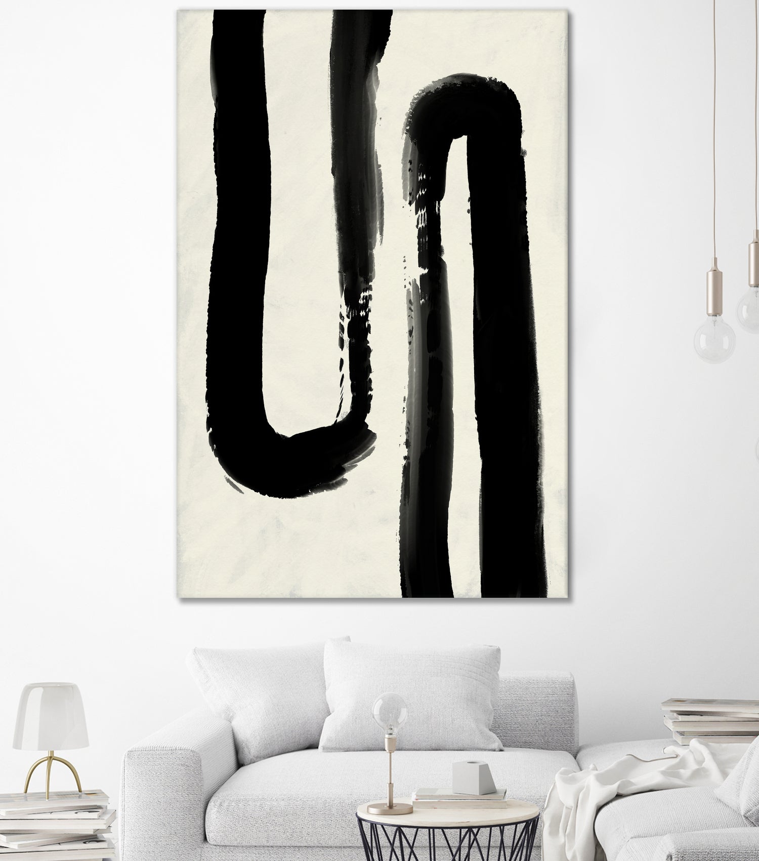 Monochrome Flow by Treechild on GIANT ART - abstract abstract wall art