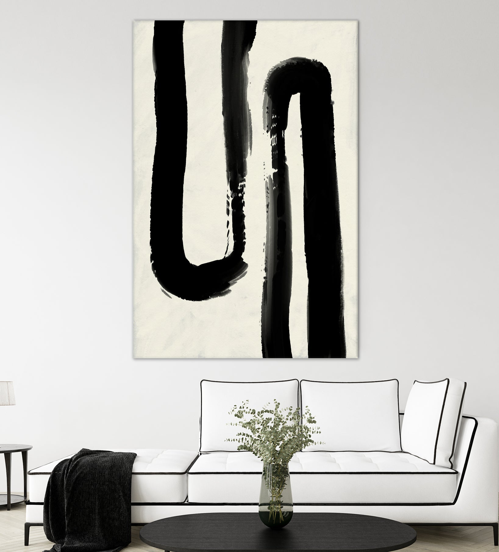 Monochrome Flow by Treechild on GIANT ART - abstract abstract wall art