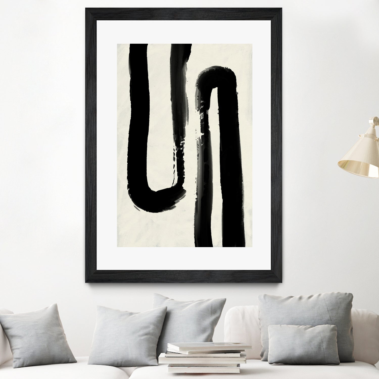 Monochrome Flow by Treechild on GIANT ART - abstract abstract wall art