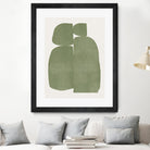 Green Stones Composition by THE on GIANT ART - shape the miuus studio