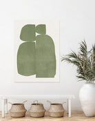 Green Stones Composition by THE on GIANT ART - shape the miuus studio