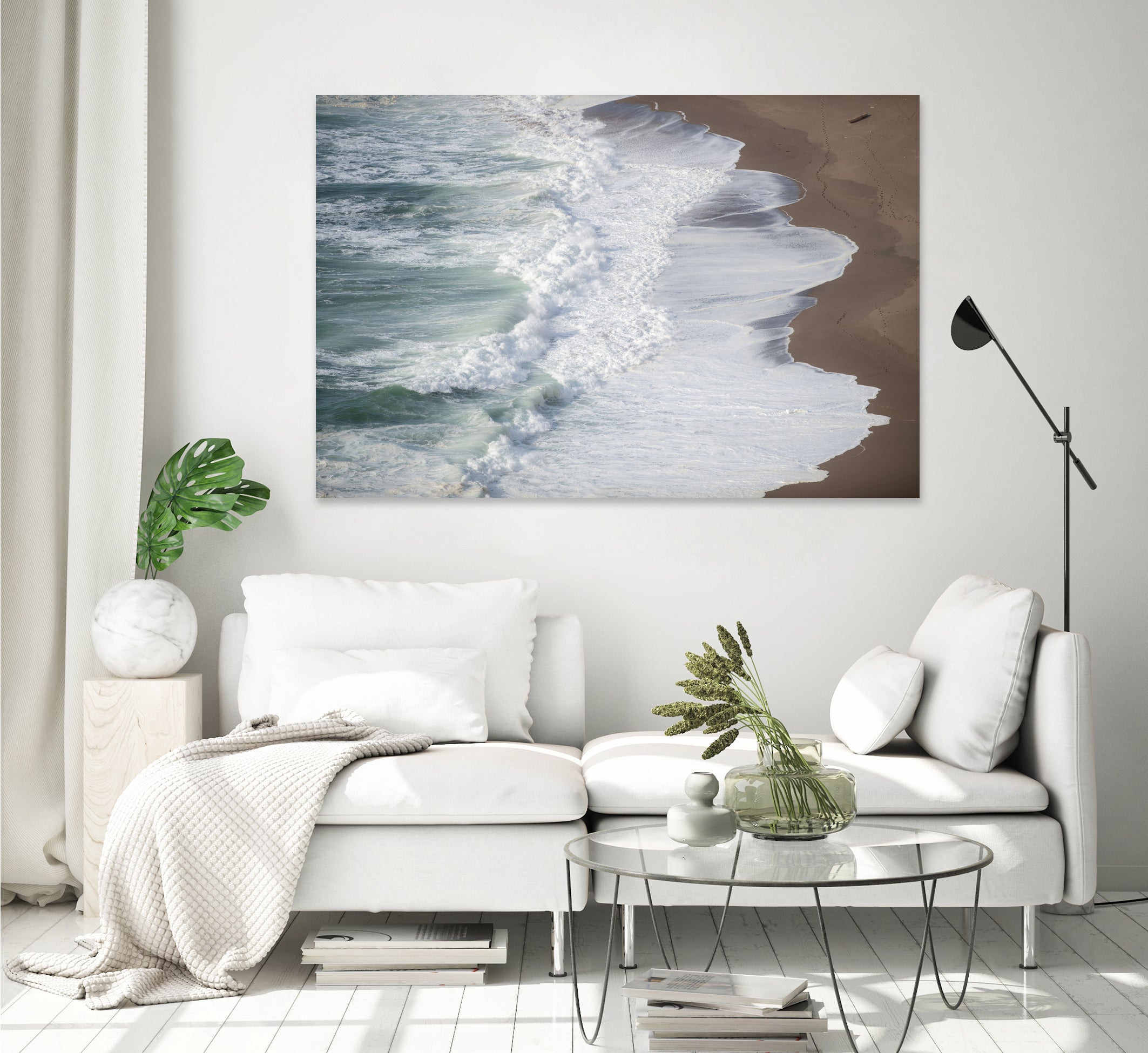 Swelling Sea by Crystal Lynn Collins on GIANT ART - landscape tide