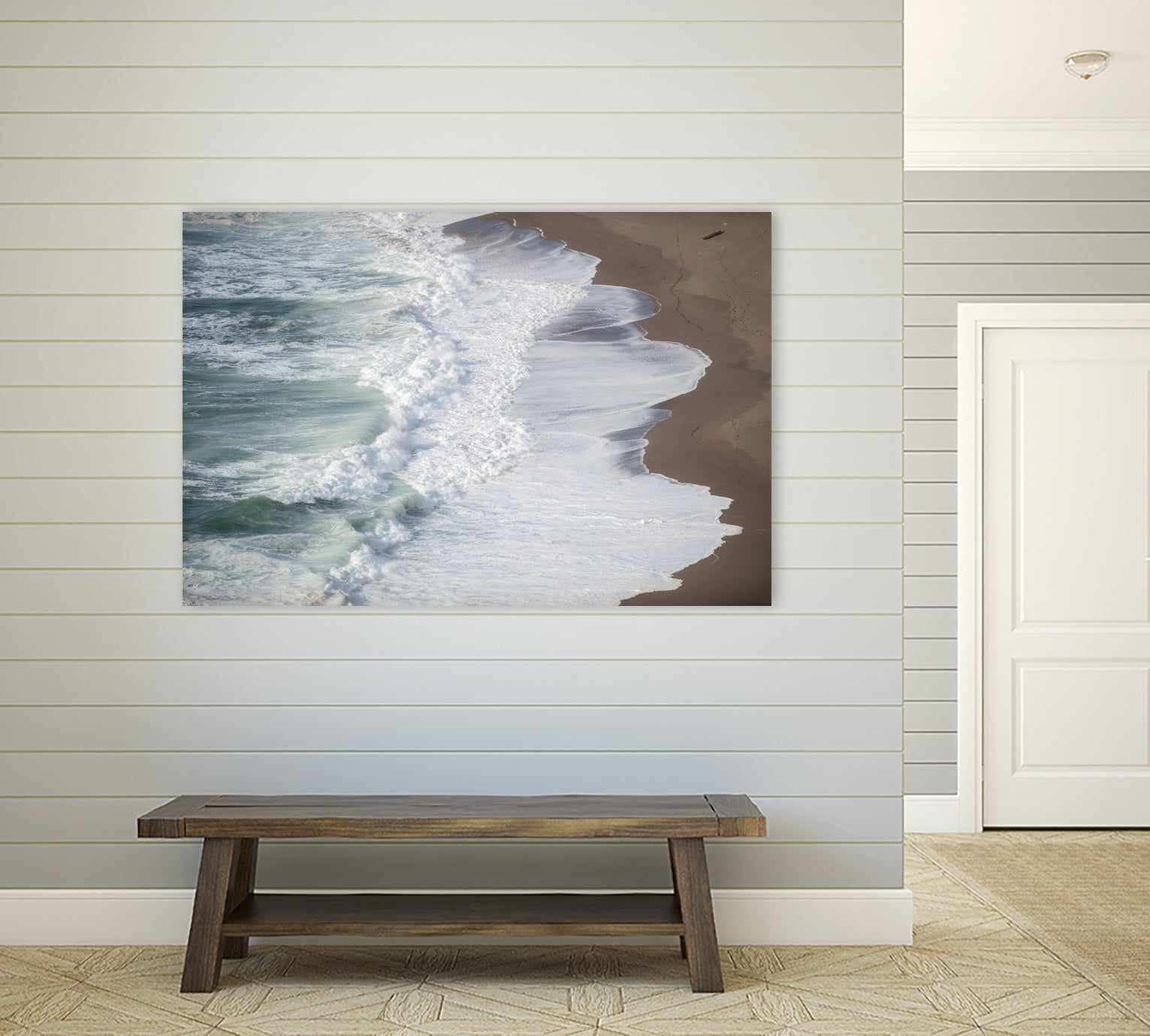 Swelling Sea by Crystal Lynn Collins on GIANT ART - landscape tide