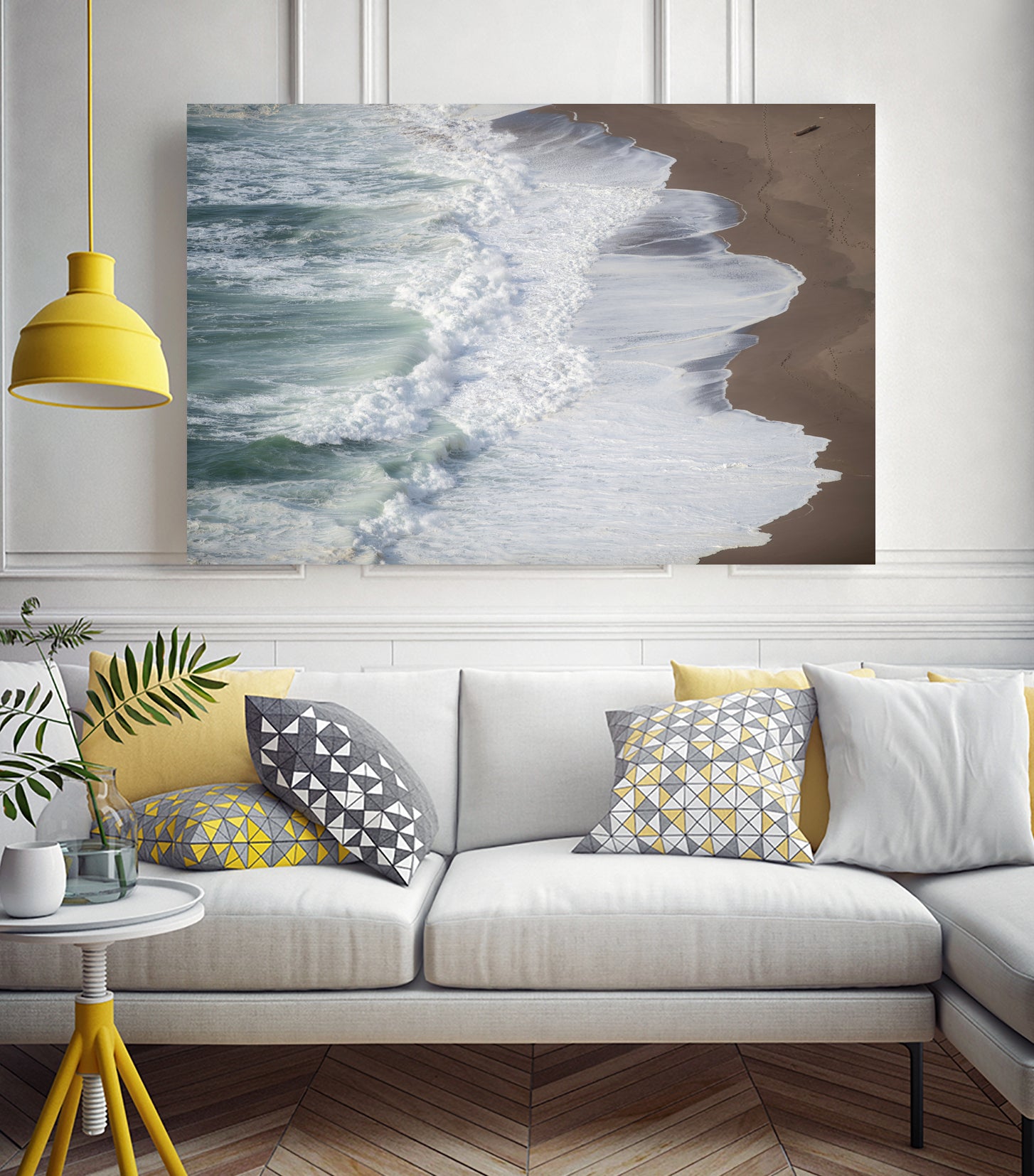 Swelling Sea by Crystal Lynn Collins on GIANT ART - landscape tide