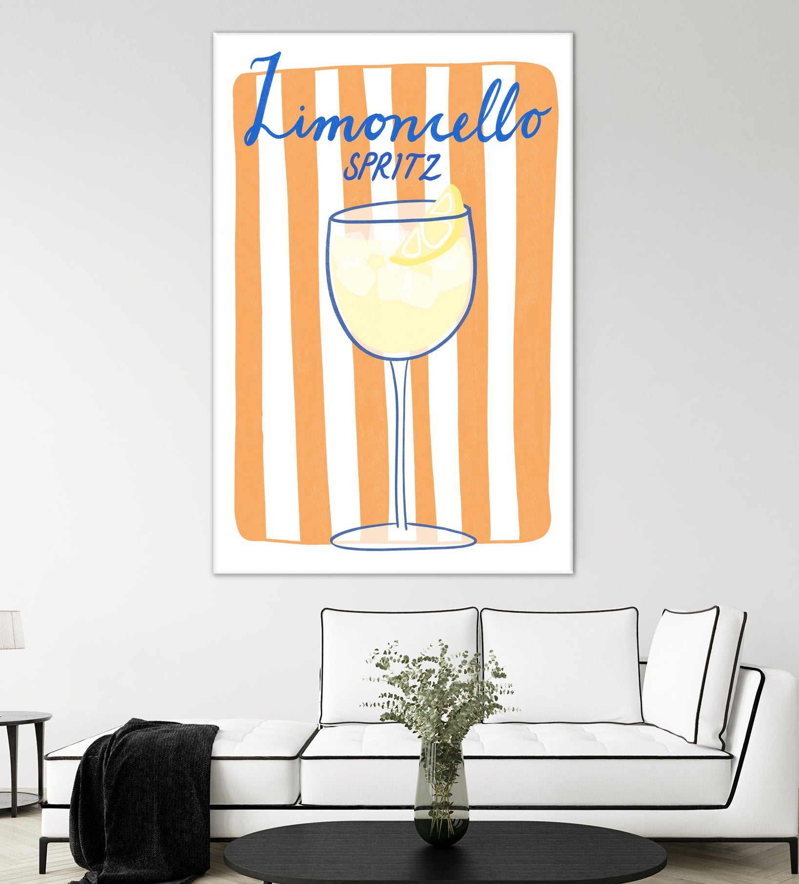 Citrus Delight by Athene Fritsch on GIANT ART - limoncello drink illustration food and drinks limoncello drink illustration