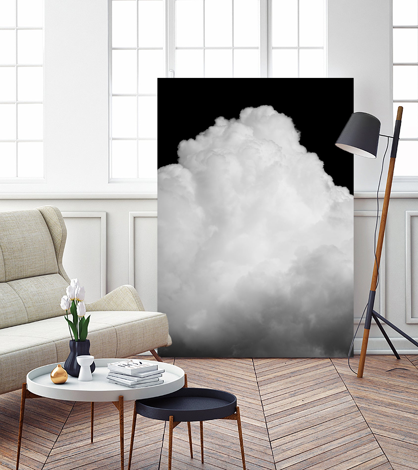 Black Clouds III by Tal Paz-Fridman on GIANT ART - clouds landscape clouds